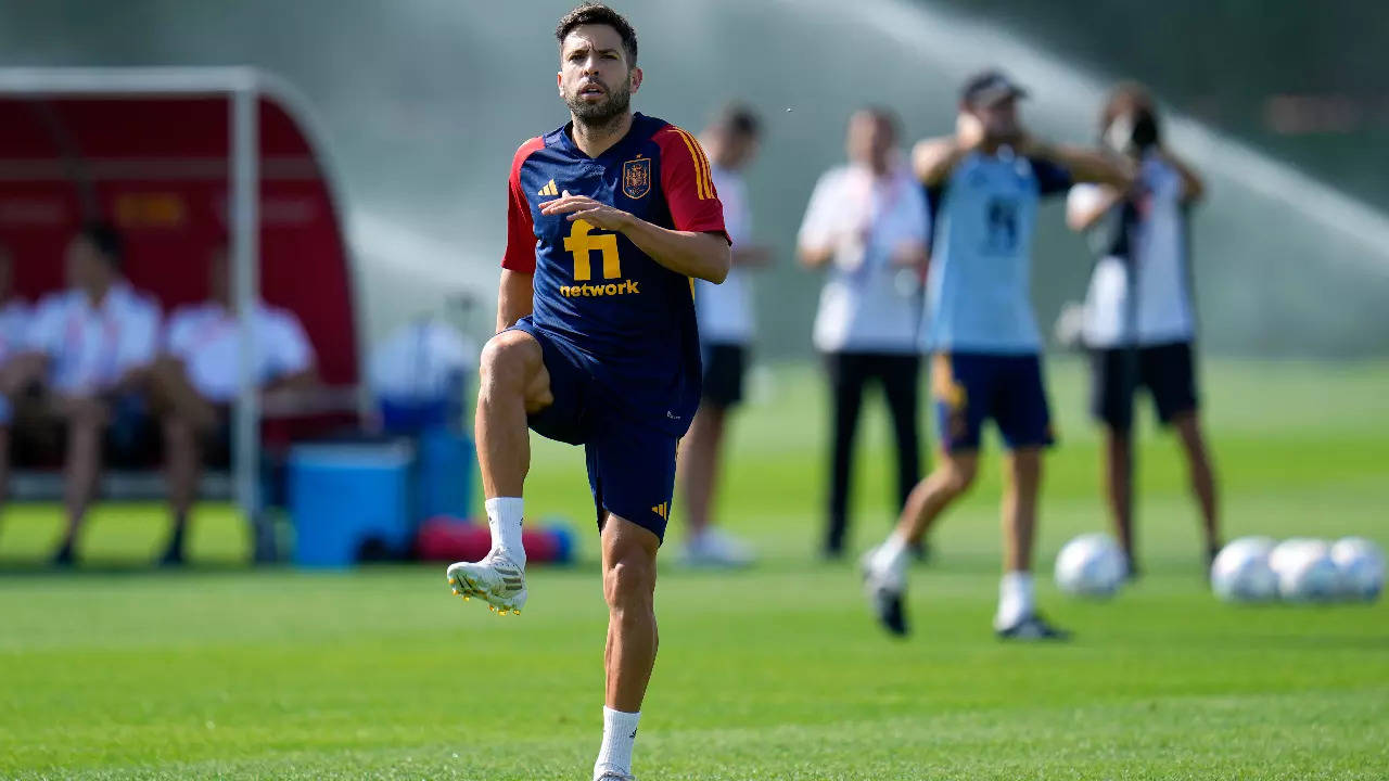 Spain's Jordi Alba