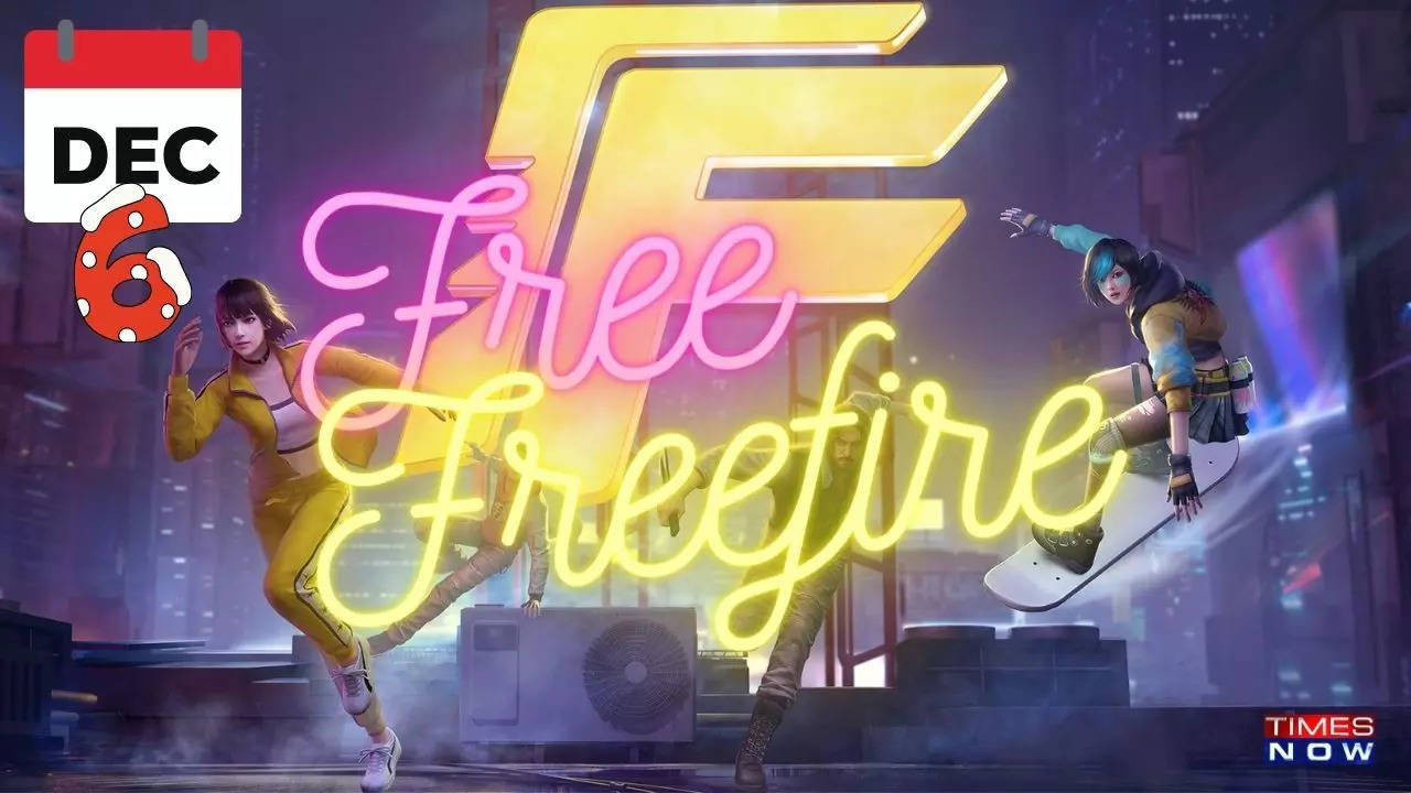 Garena Free Fire MAX Redeem Codes Today India, December 6, 2023