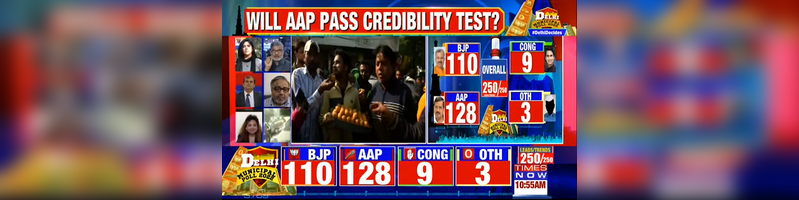 MCD Election Result: AAP ready to snatch power from BJP after 15 years
