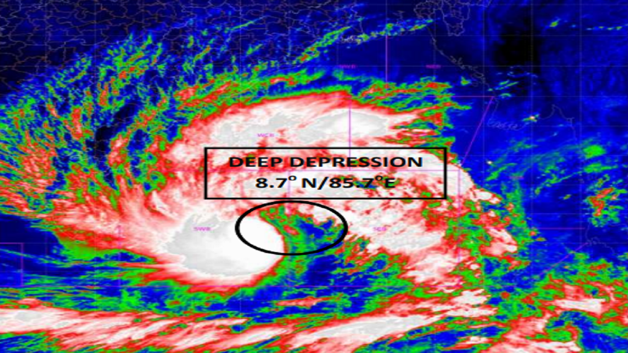 Deep Depression To Intensify Into Cyclonic Storm By Evening; Check ...