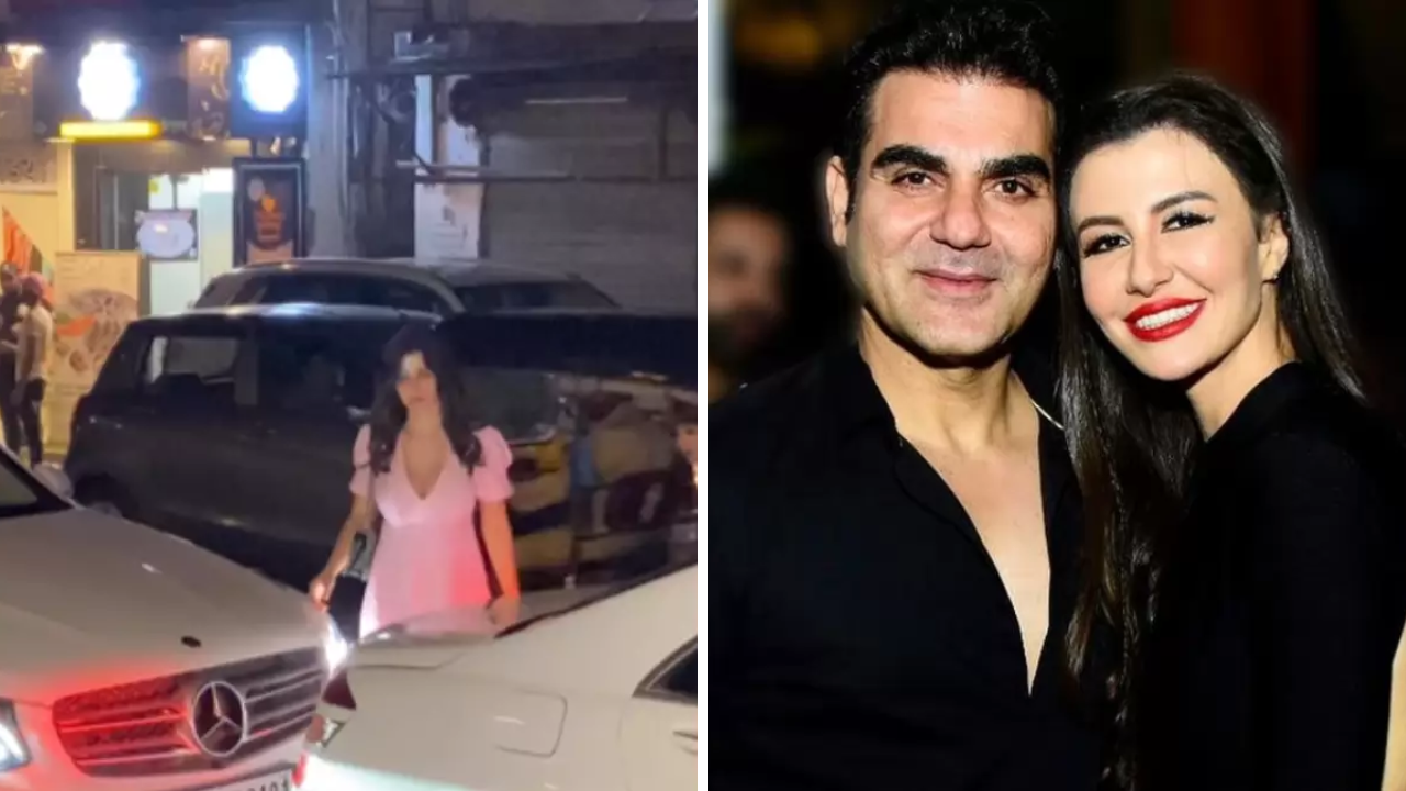 Arbaaz Khan's GF Giorgia Andriani almost gets hit by car