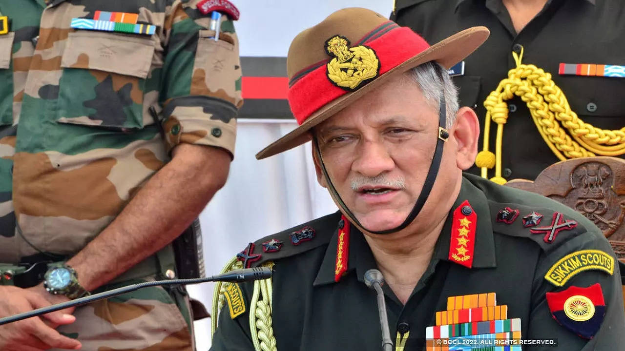 Late General Bipin Rawat