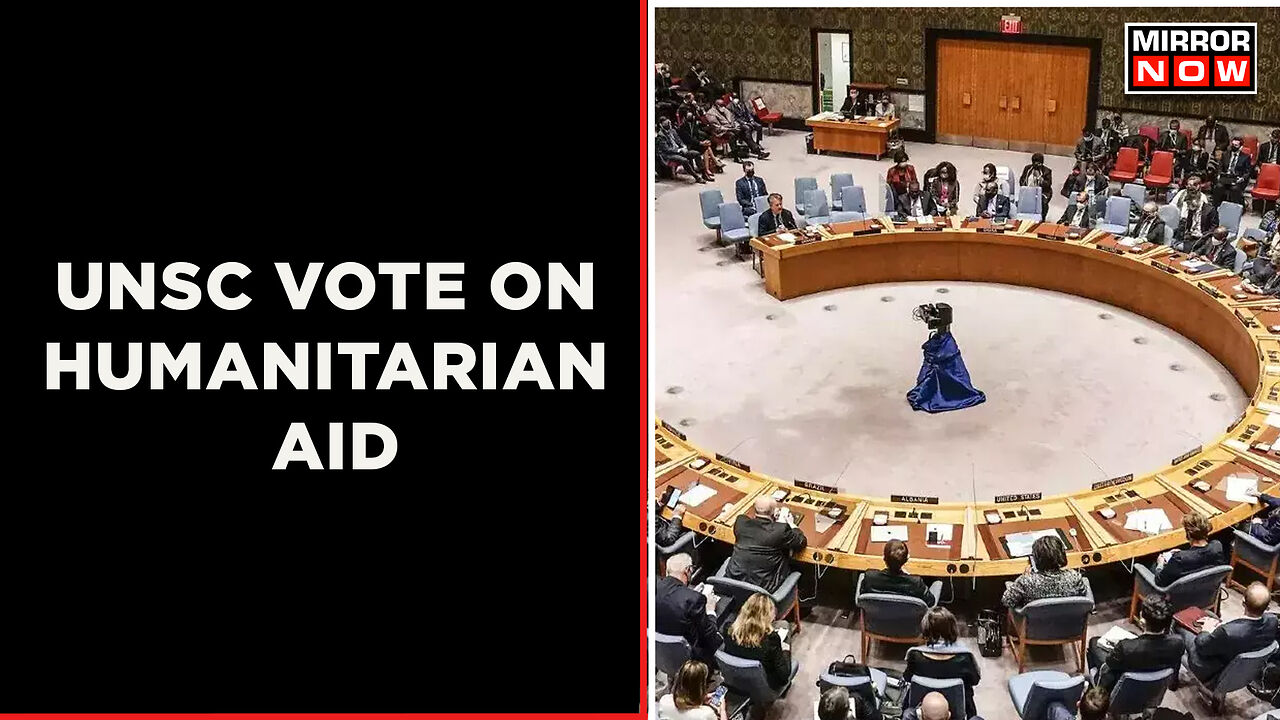 India Abstains On UNSC Resolution | Humanitarian Crave-Out For ...