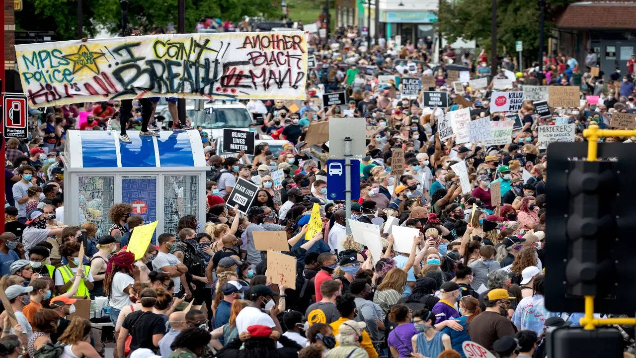 Protests demanding justice for George Floyd