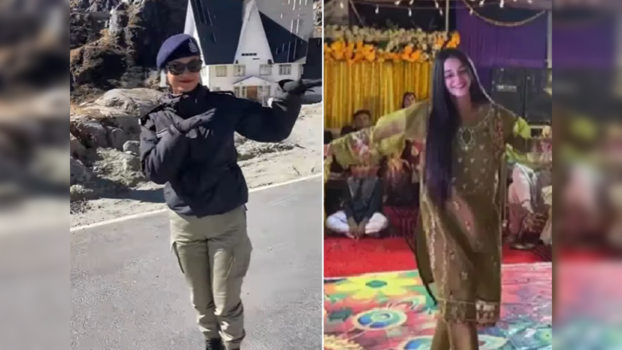 Woman cop recreates Pakistani girl Ayesha's viral dance