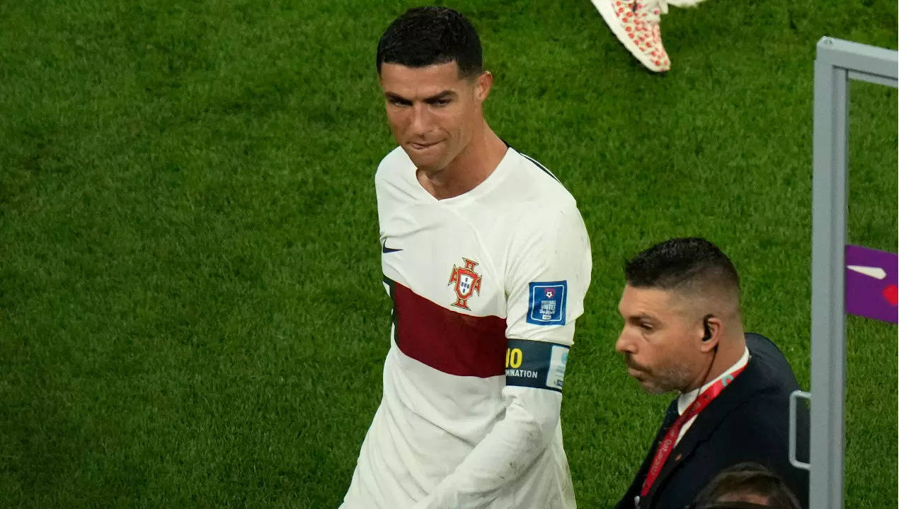 What Cristiano Ronaldo did as Morocco complete huge shock World Cup upset  vs Portugal 