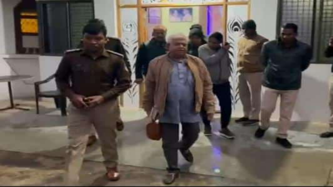 Raja Pateria arrested (Photo: Times Now)