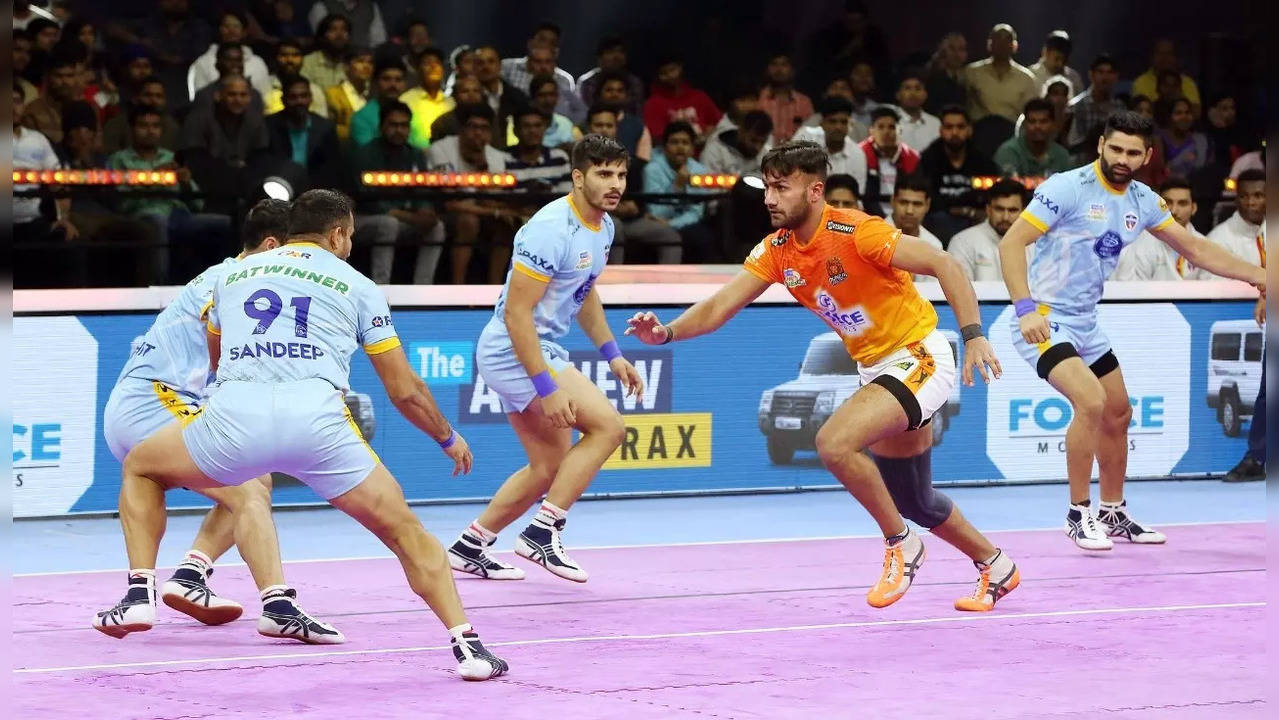 U.P. Yoddhas beat Puneri Paltan 45-41 to deny them top spot on points table