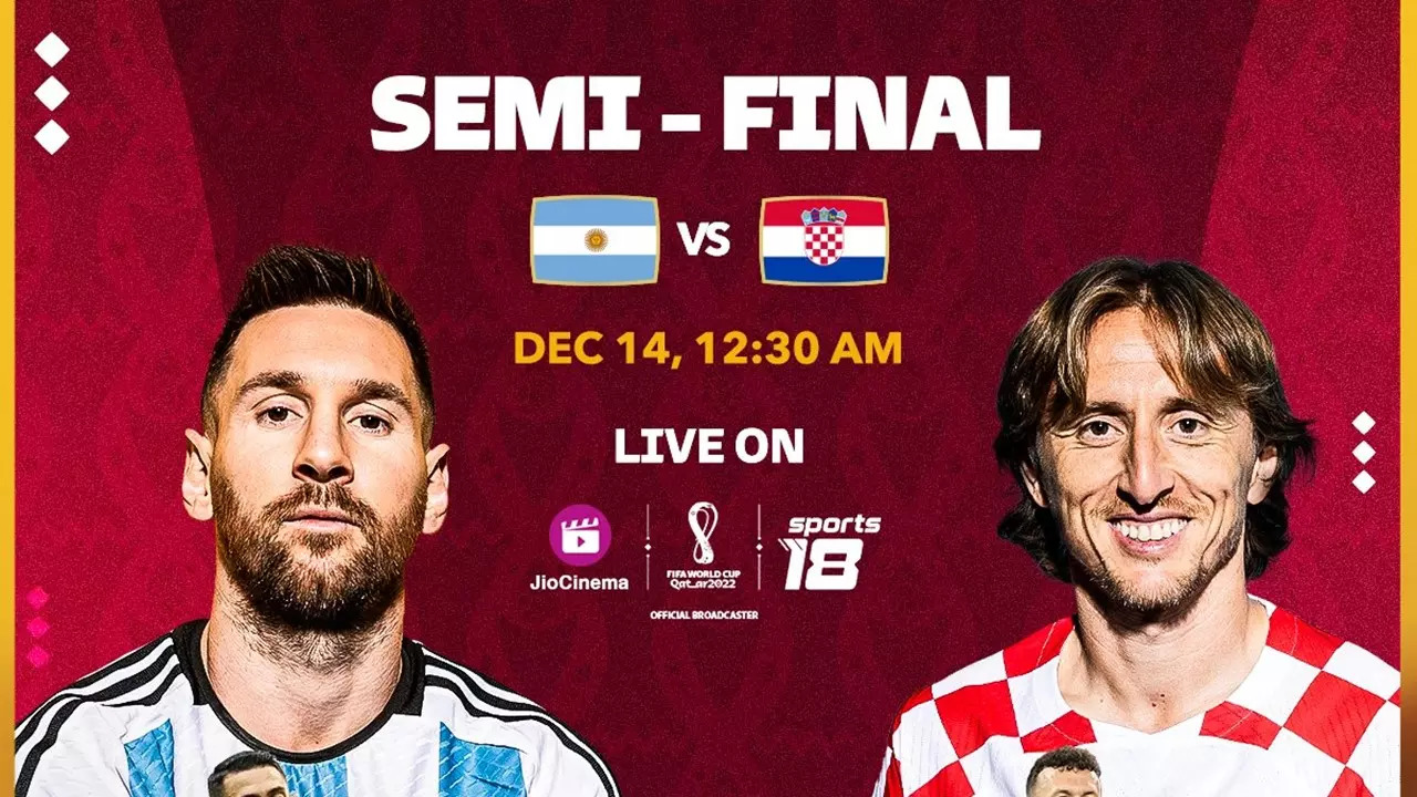 When and where to watch Argentina vs Croatia live streaming in India