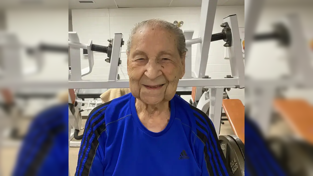 Man, 100, Loves Gym Workouts, Exercises Every Day For Longevity