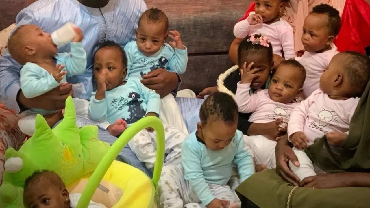 The world's only nonuplets - nine babies born at the same time