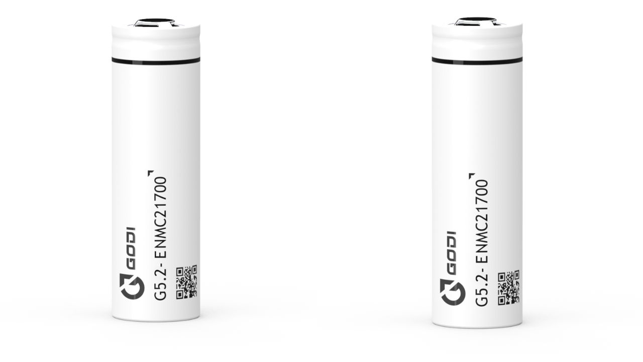 GODI 5.2 Ah 21700 cylindrical lithium-ion cells