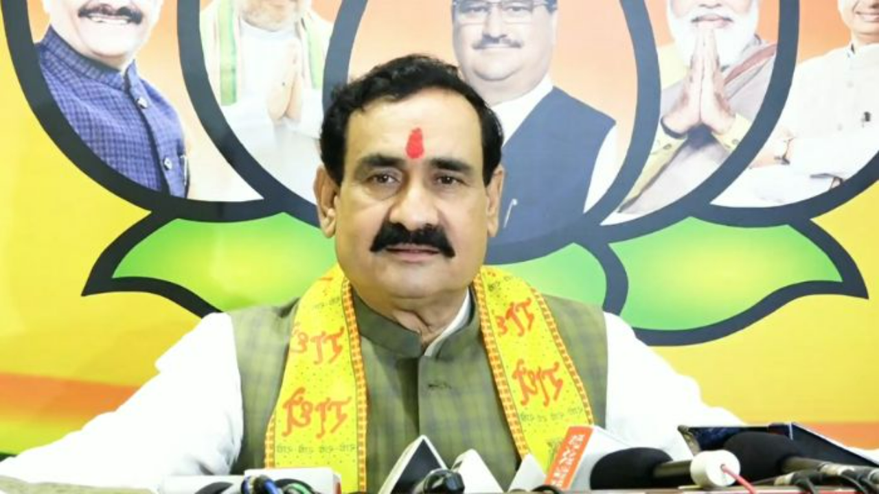 Madhya Pradesh Home Minister Narottam Mishra (File Photo)