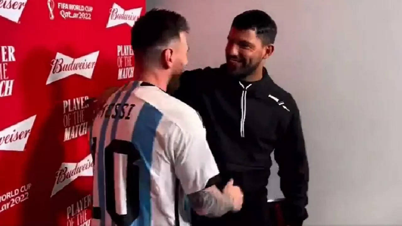 Sergio Aguero Lionel Messi.