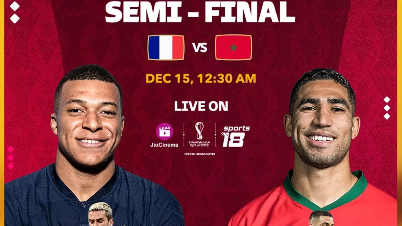 Here’s when and where to watch the France vs Morocco football match on TV, Android and iOS mobile phones