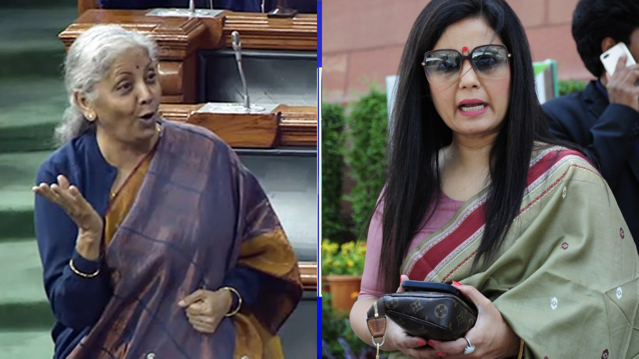 Nirmala-Sitharaman Mahua-Moitra