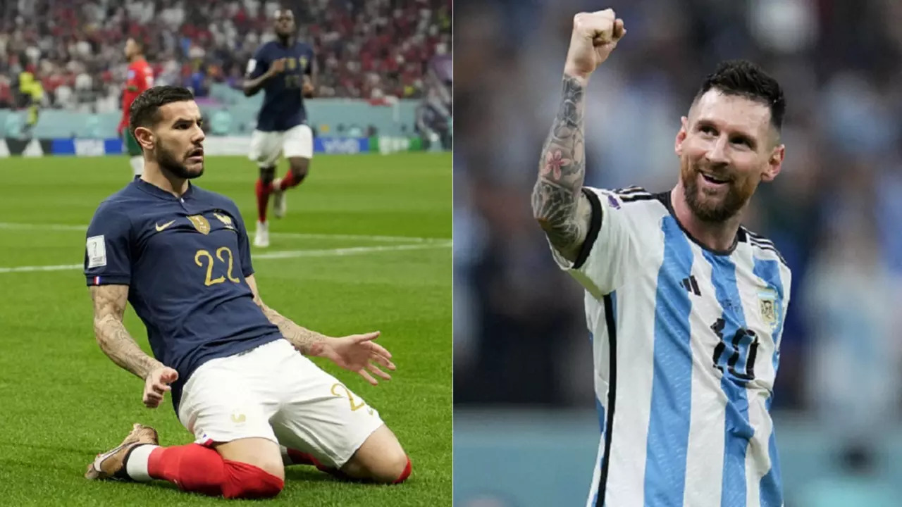 Theo Hernandez Lionel Messi