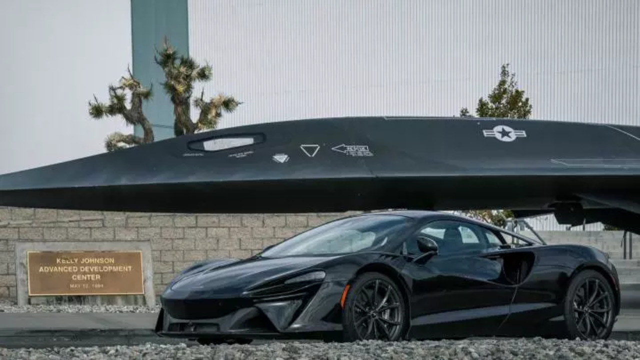 McLaren and Lockheed Martin's Skunk Works to collaborate.