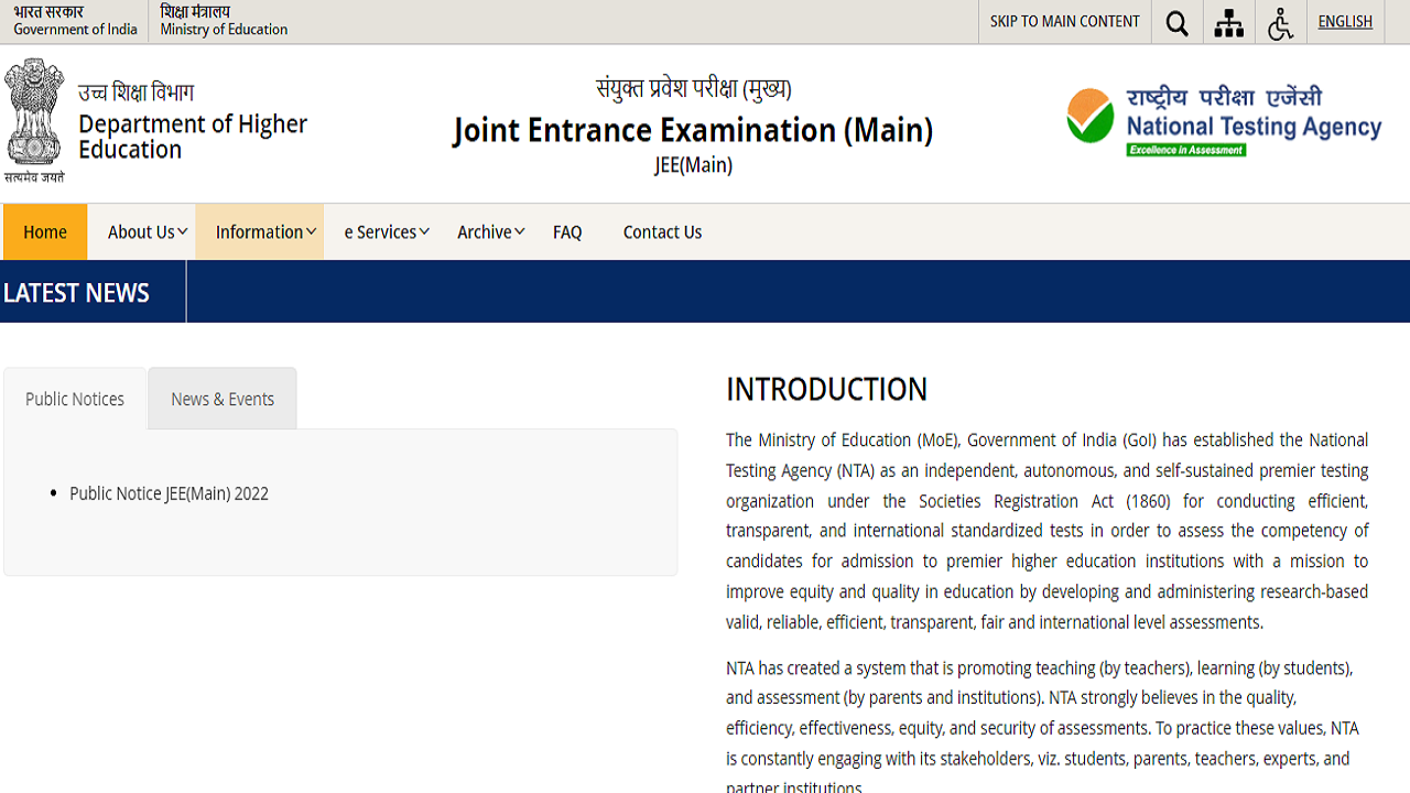jeemain.nta.nic.in 2023