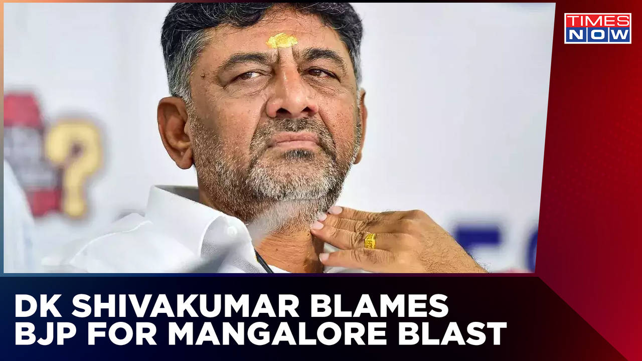 Mangalore Blast Case | Karnataka Cong Prez DK Shivakumar Calls Blast A ...