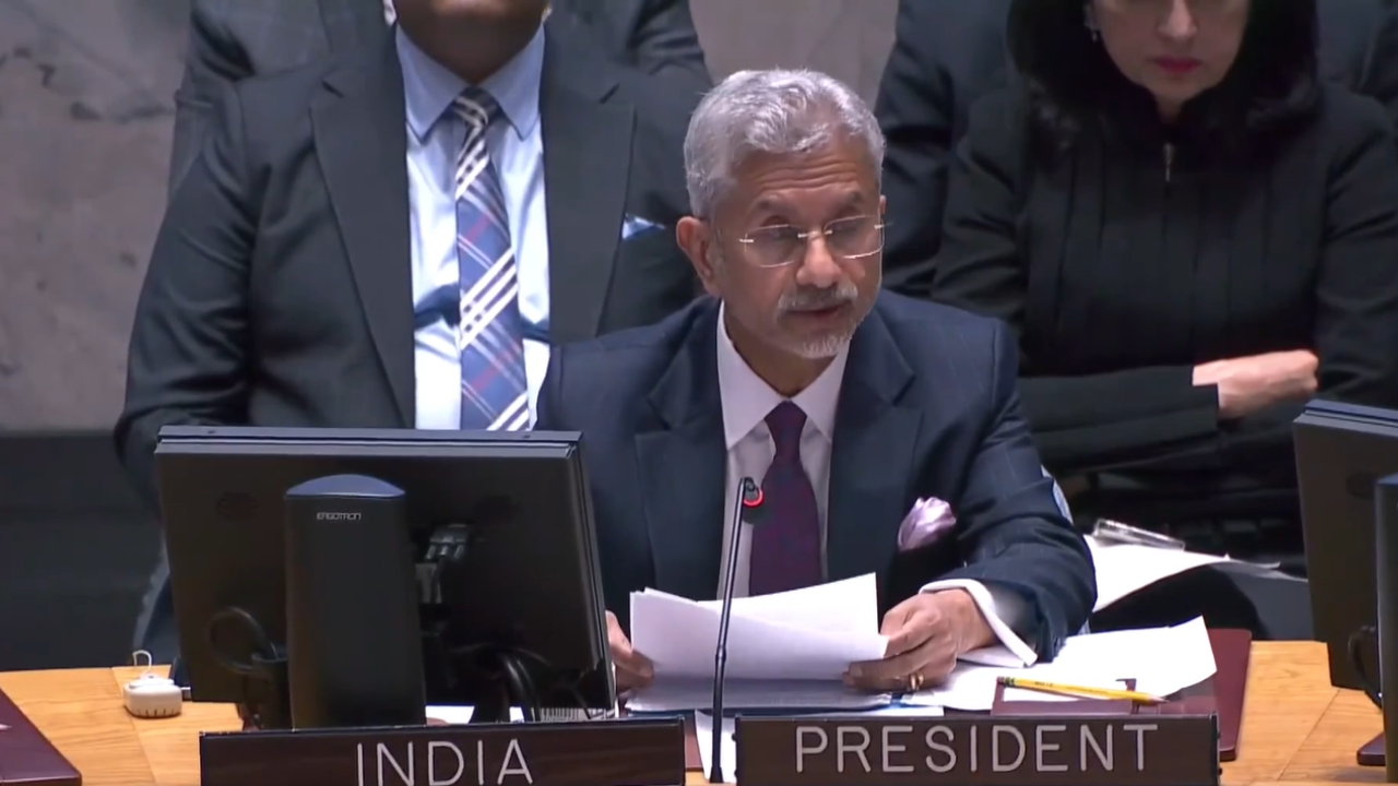 S Jaishankar at UNSC