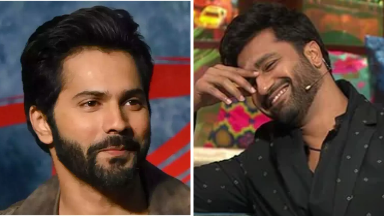 Vicky Kaushal asking Varun Dhawan 'toilet kaha hai' is every bestie duo ever