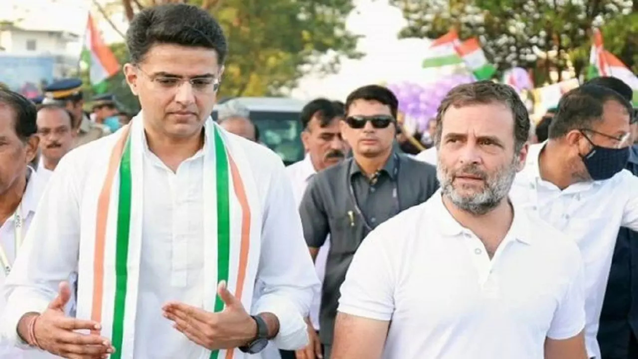 Sachin Pilot with Rahul Gandhi