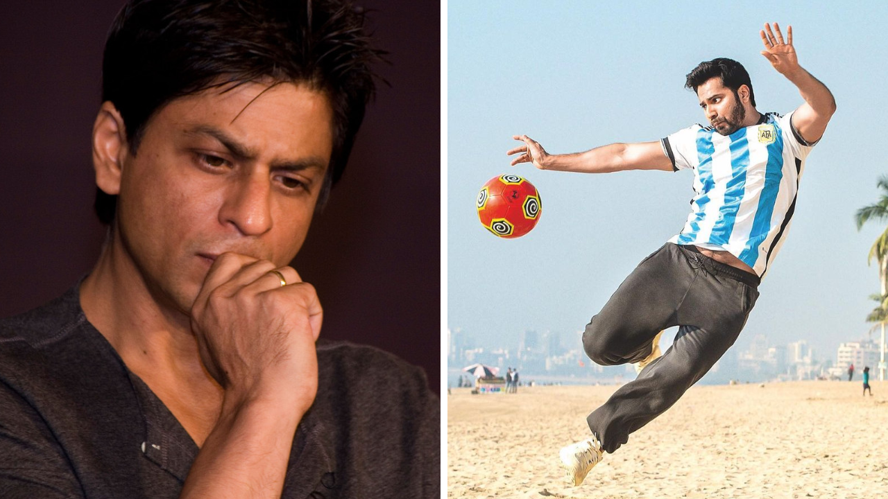 Varun Dhawan supports Messi, SRK struggles to pick a favourite ahead of FIFA World Cup 2022 finale