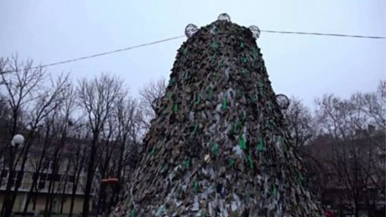 Ukraine's Christmas 'tree of invincibility'