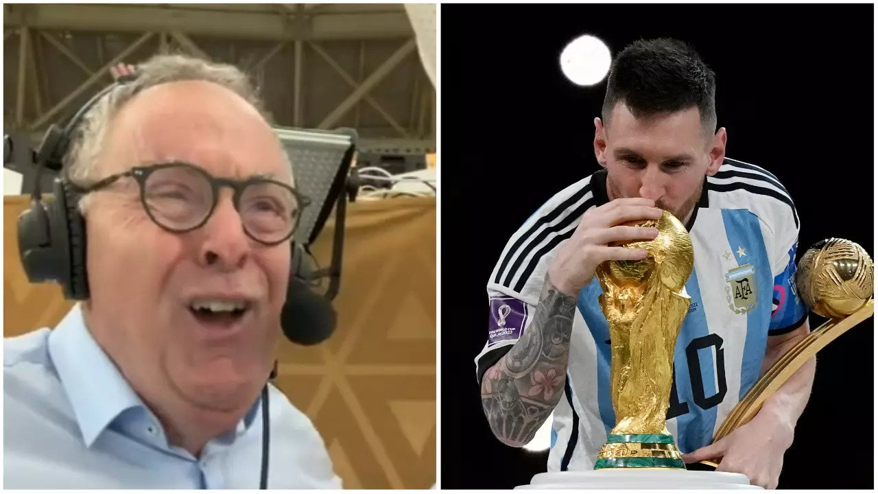 Argentina broadcaster reaction t World Cup win