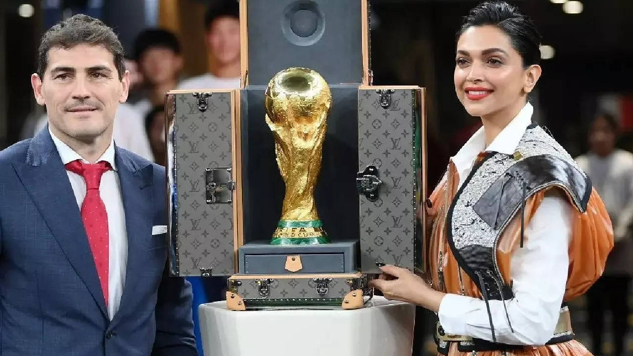 Deepika Padukone gets brutally trolled for her FIFA World Cup outfit,  netizens say 'dressed like a duffel bag