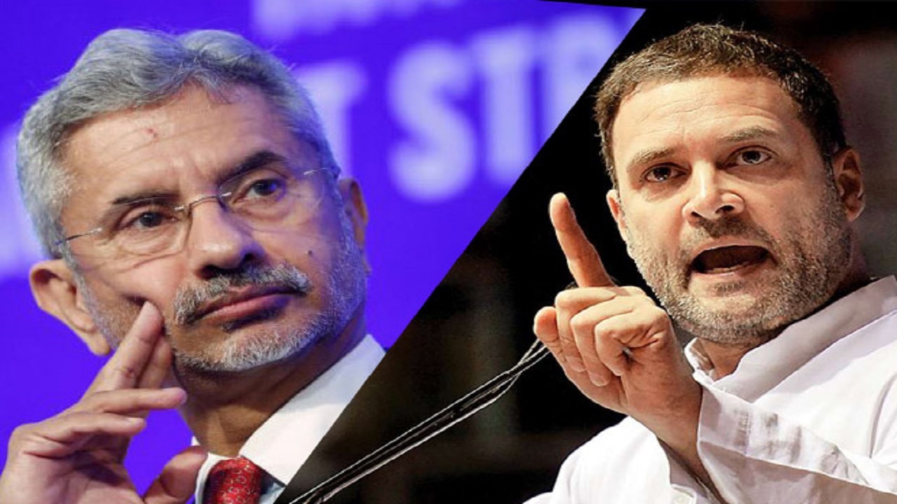 EAM Jaishankar slams Rahul Gandhi