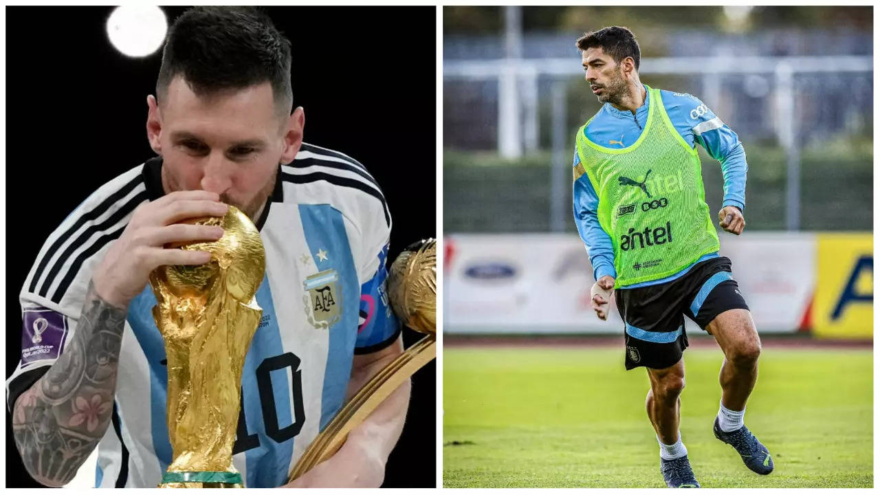 Lionel Messi video calls Luis Suarez after FIFA World Cup final win ...