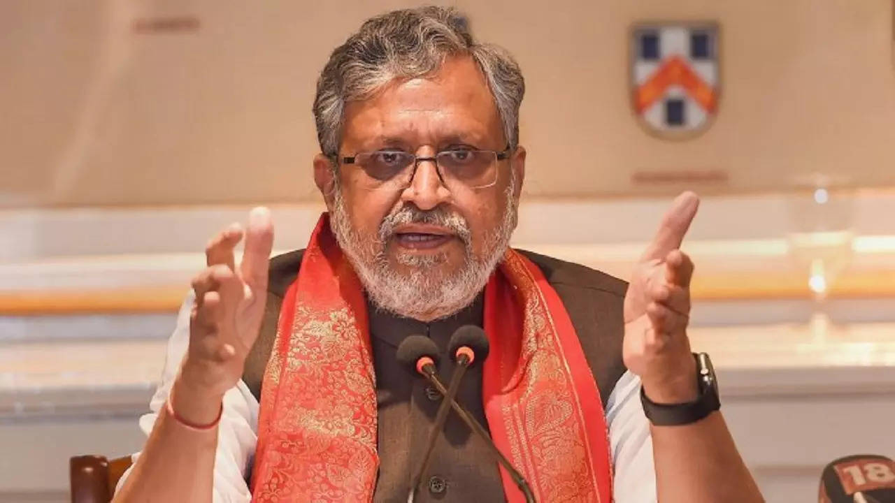 Two Judges Cant Decide Bjps Sushil Modi Says Same Sex Marriage