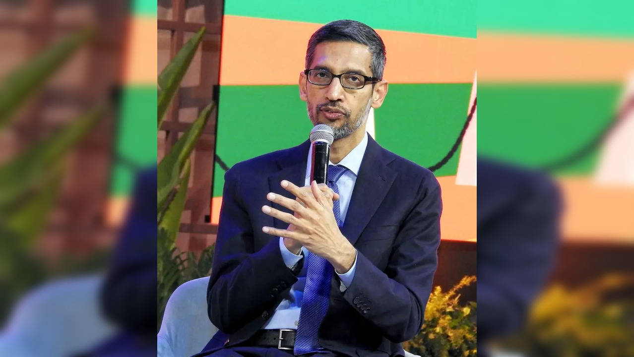 Google CEO Sundar Pichai meets PM, pledges support for G20 Presidency. (Photo: Anupam Gautam/IANS)