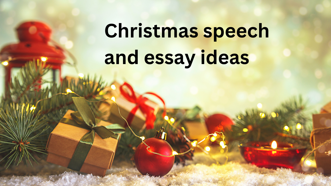 Christmas Day speech and Christmas essay ideas in English | Viral ...