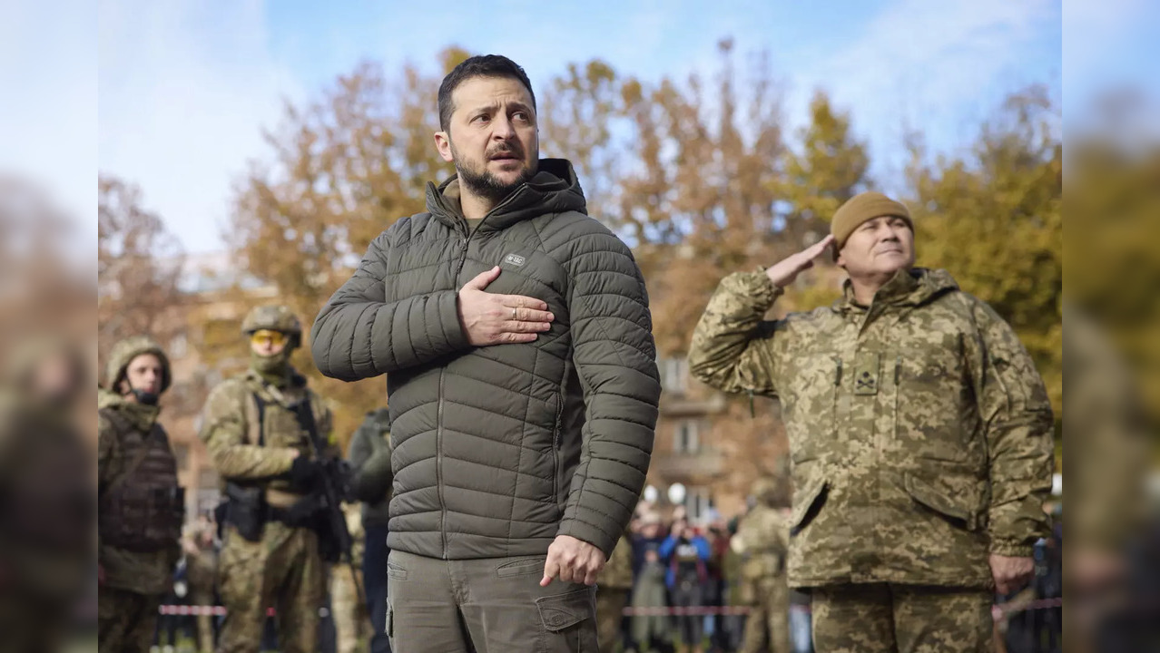 Ukrainian President Volodymyr Zelenskyy