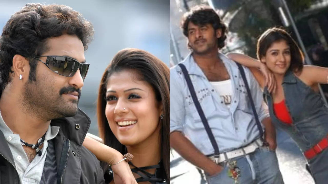 Nayanthara with Prabhas and Jr NTR