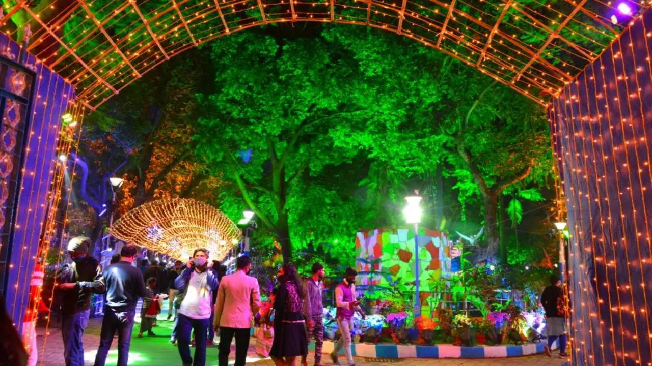 Visuals Kolkata's iconic Park Street Christmas carnival kickstarts