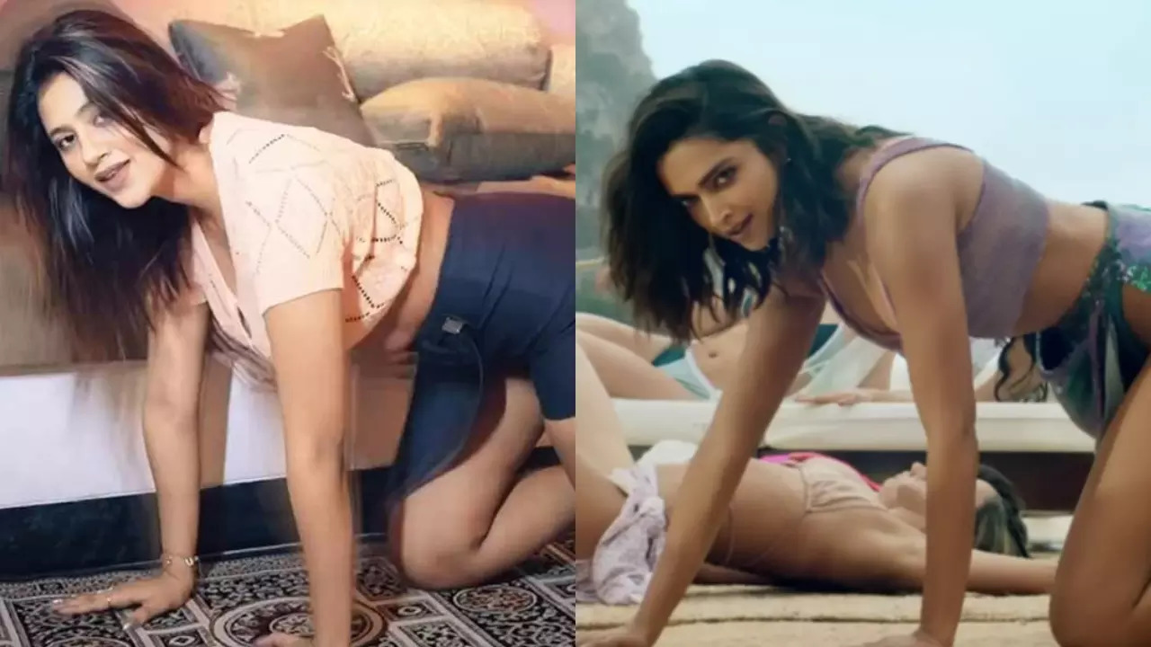 Anjali Arora TROLLED for 'copying' Deepika Padukone's Besharam Rang moves in dance VIDEO