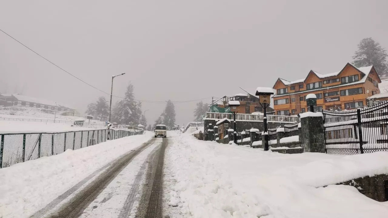 Gulmarg snowfall