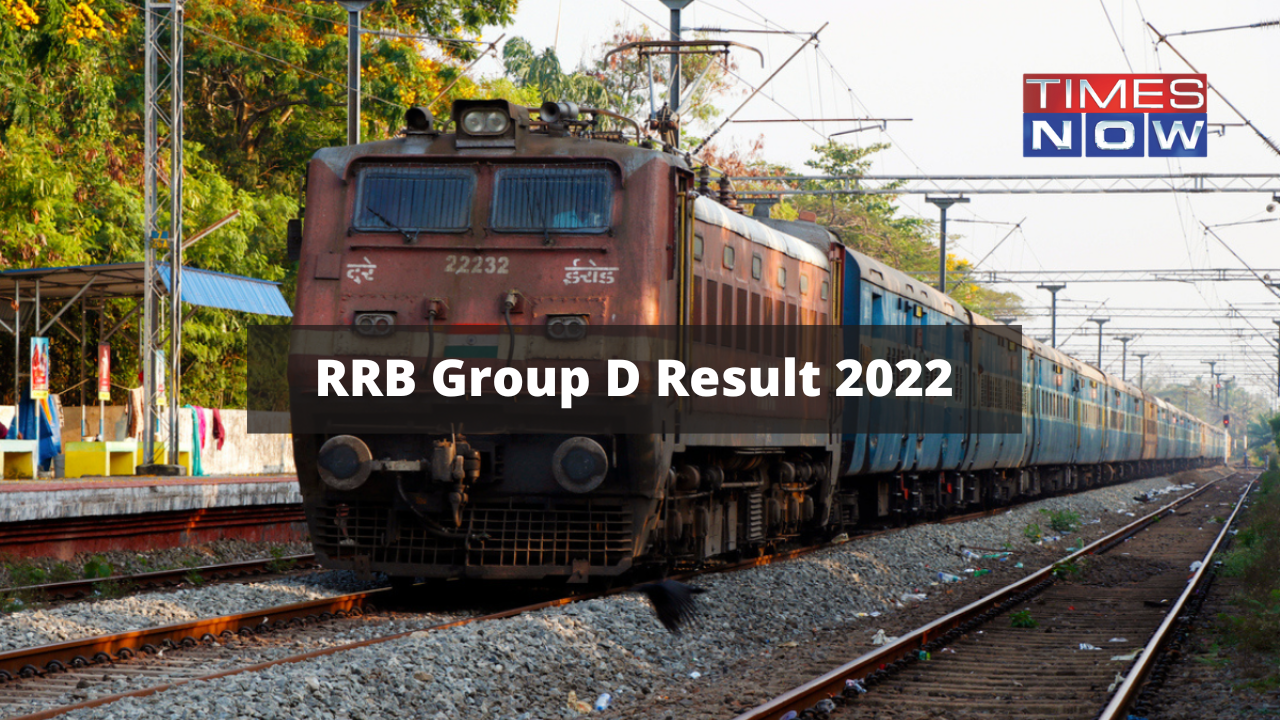 RRB Group D Result 2022 Highlights RRB Group D Result declared for Bhopal and these regions result PDF link here