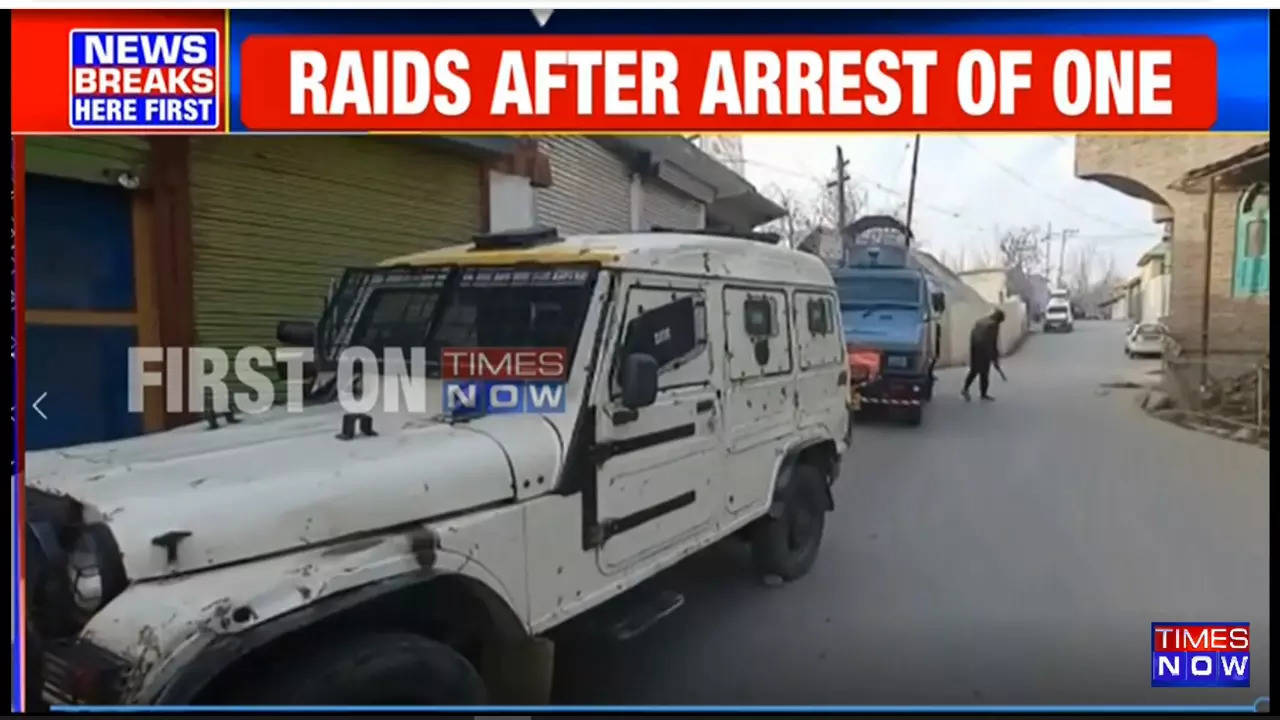 After arrest of Kulgam man in Jammu, NIA raids multiple locations in Kashmir