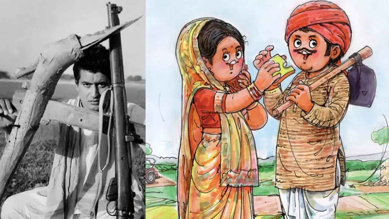 Amul topical pays Kisan Diwas tribute with throwback to iconic 60s hero ...