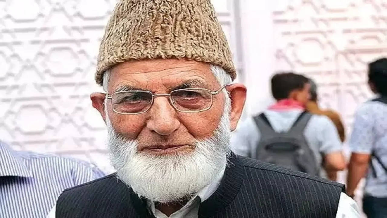 Late J&K separatist leader Syed Ali Geelani’s house sealed