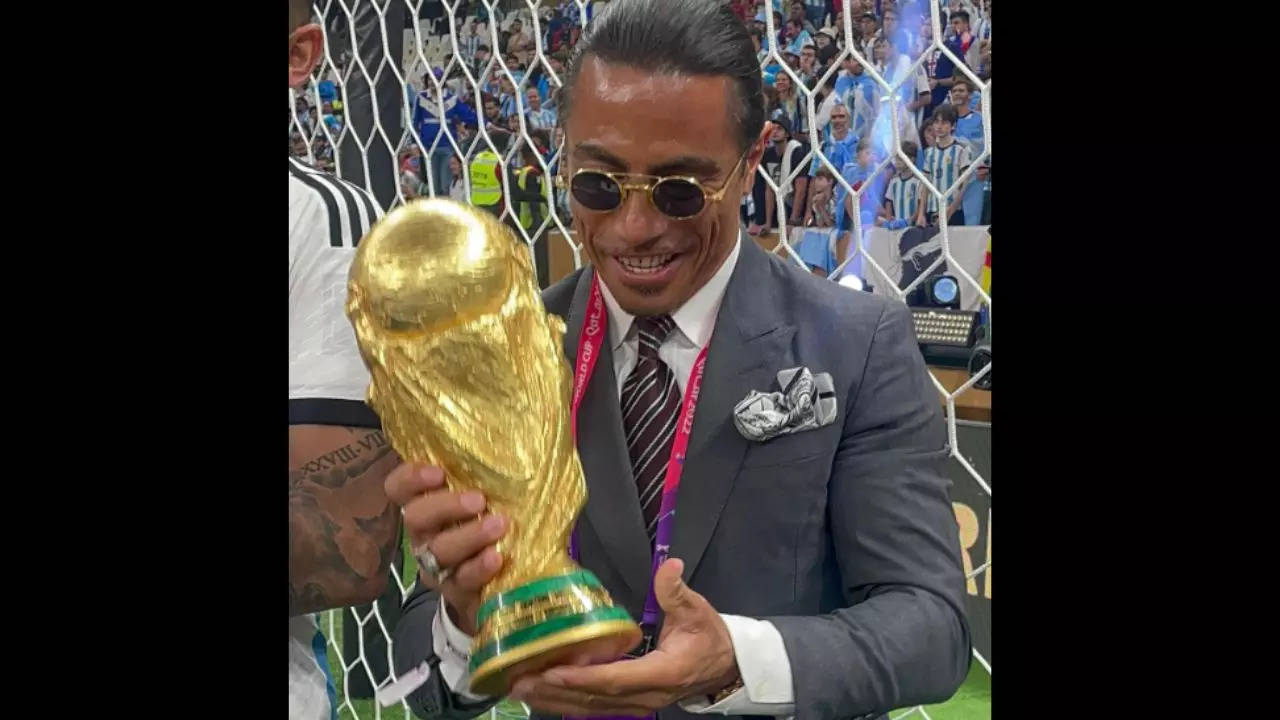 Fifa investigating how chef Salt Bae got on to World Cup final pitch, World Cup 2022