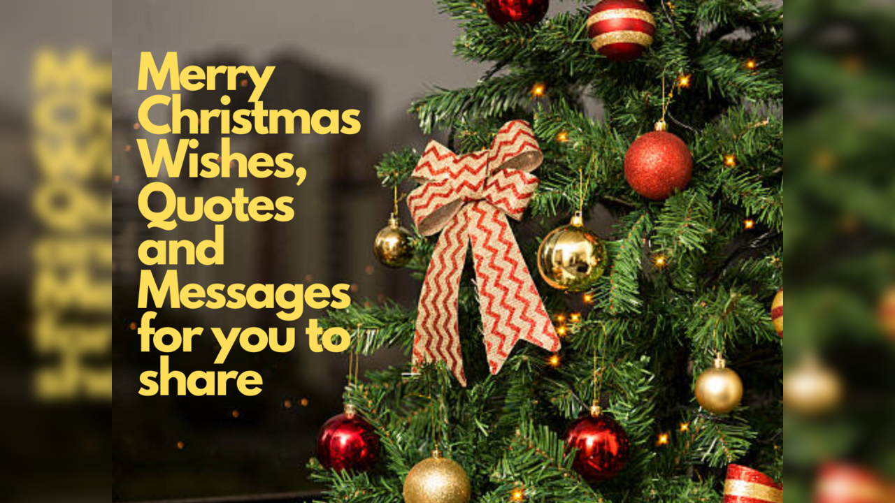 Merry Christmas 2022 Wishes, Images with Quotes, Greetings, Facebook ...