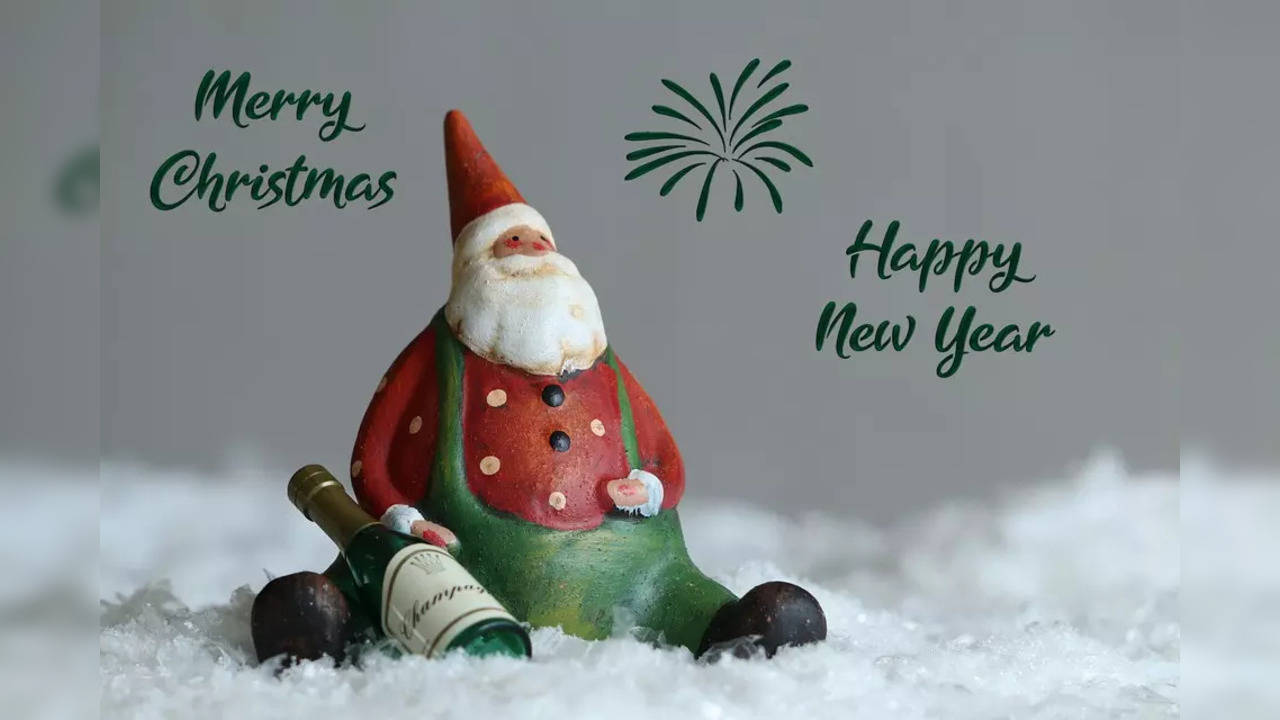 Merry Christmas and Happy New Year 2023 Wishes Images, messages ...