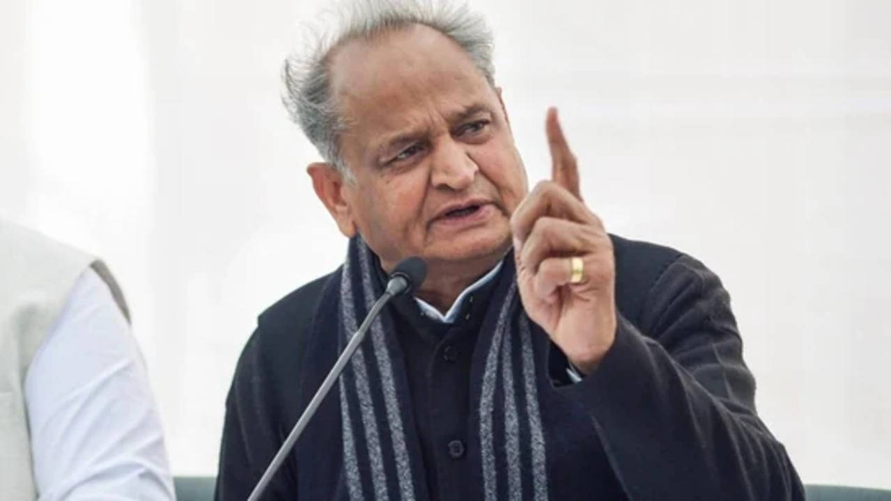 Ashok Gehlot slams BJP