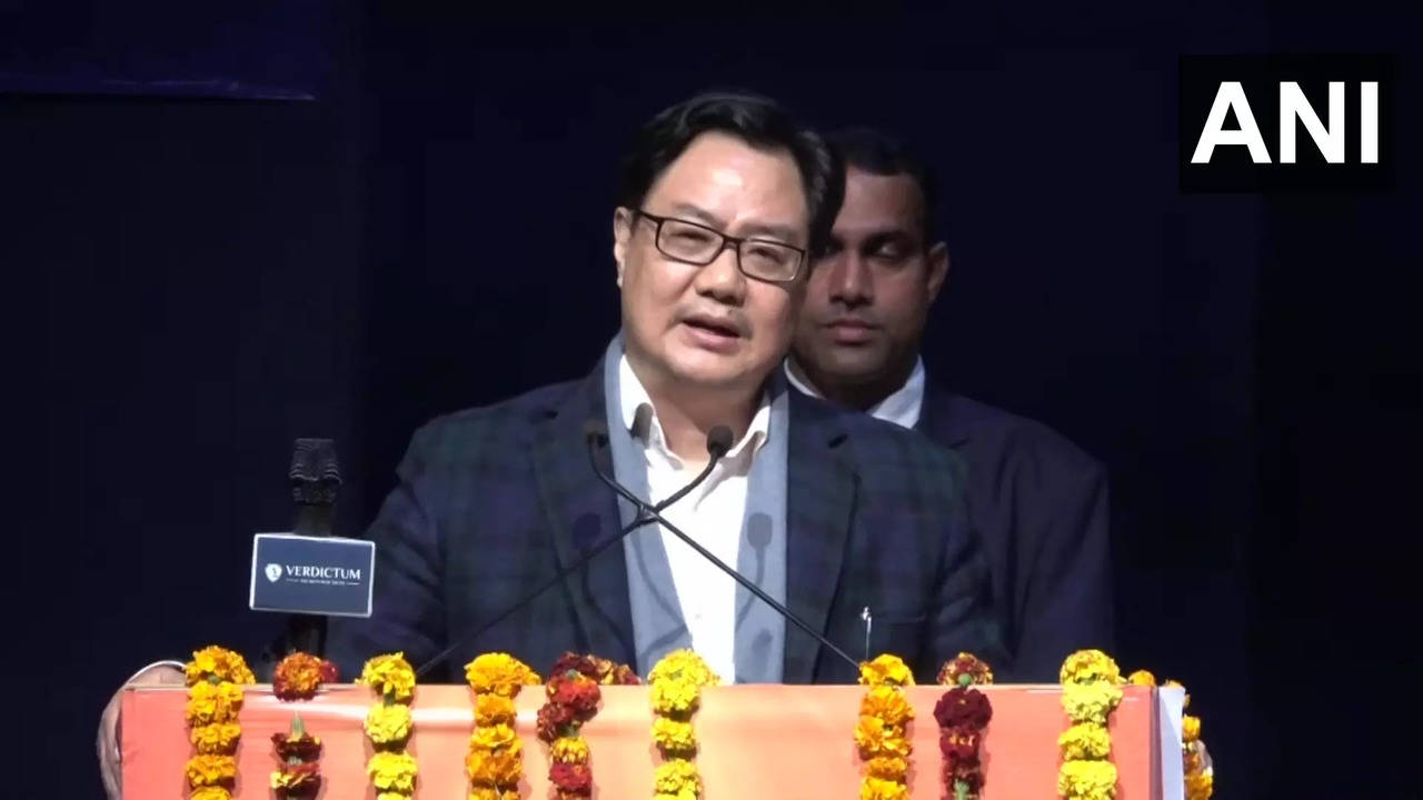 Union Law Minister Kiren Rijiju